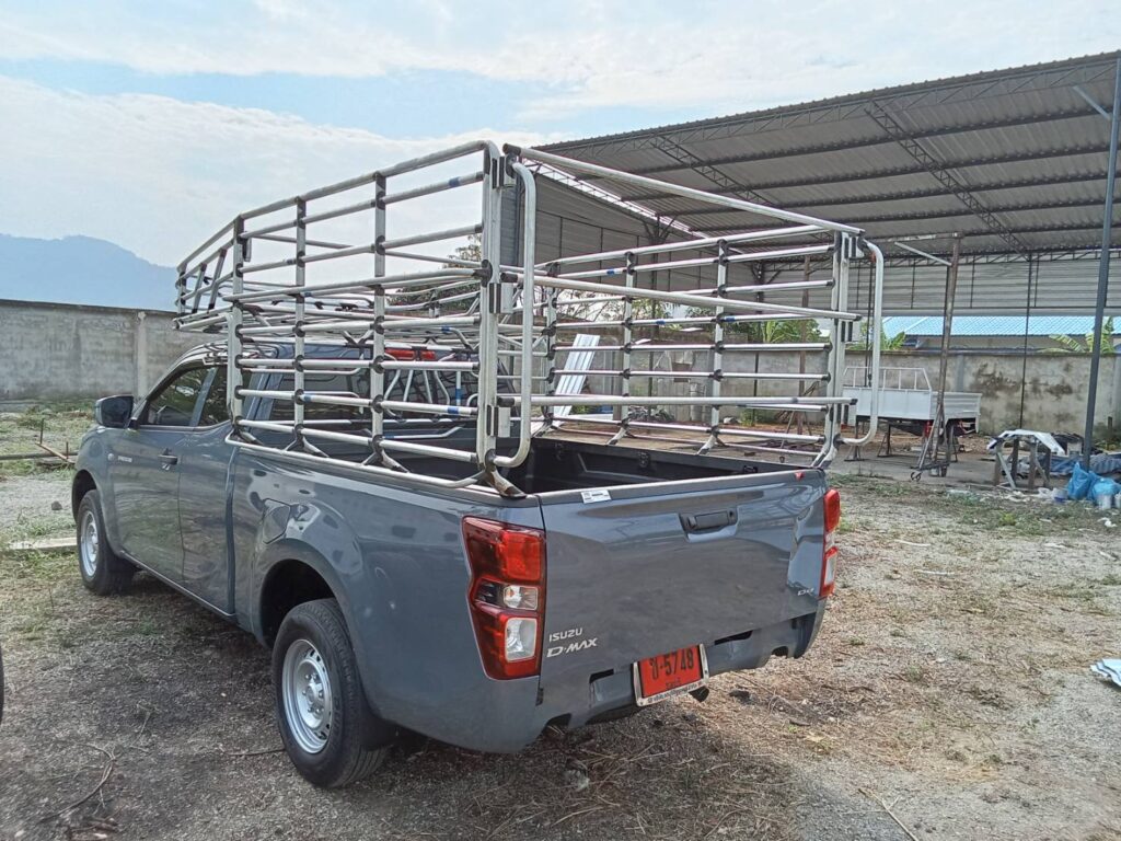 dmax ตอนครึ่ง คอกประปาล้วน 1.0 เมตร+เสริมแหนบ2แผ่น