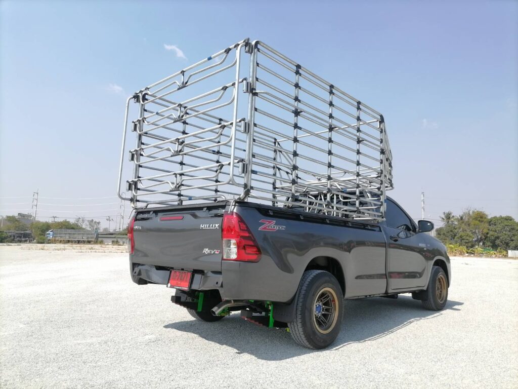 revo ตอนเดียว คอกประปาล้วน 1.35+เพลาลอย+ดามกระบะ