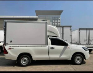 ตู้บรรทุกสินค้าคาร์โก้บ๊อก ตู้ cargo box หลังคาตู้แห้ง ห้องเย็น