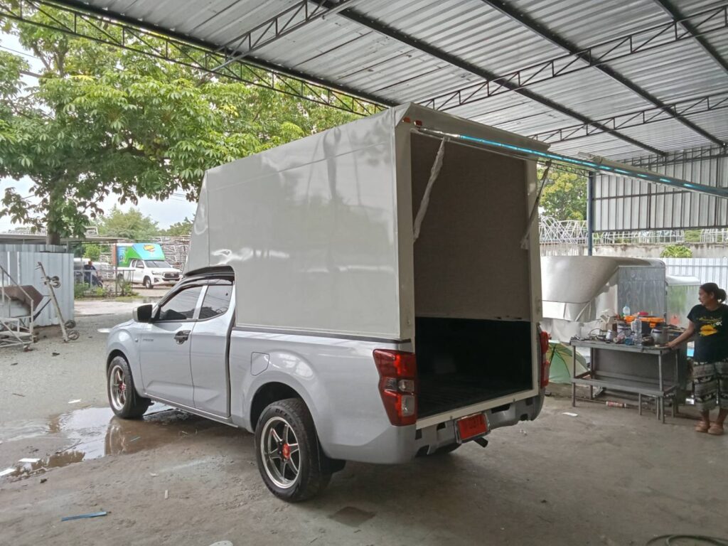 หลังคารถกระบะตู้แห้ง หลังคารถกระบะตู้ทึบ