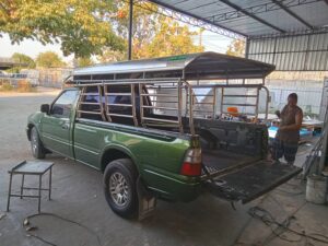 กระบะคอกสแตนเลส