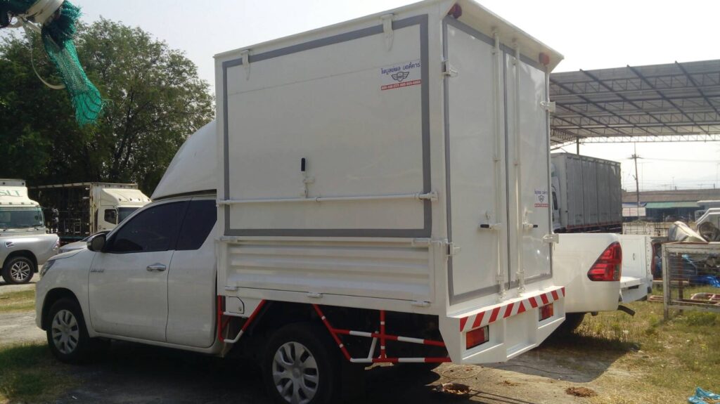 หลังคารถกระบะตู้แห้ง หลังคารถกระบะตู้ทึบ