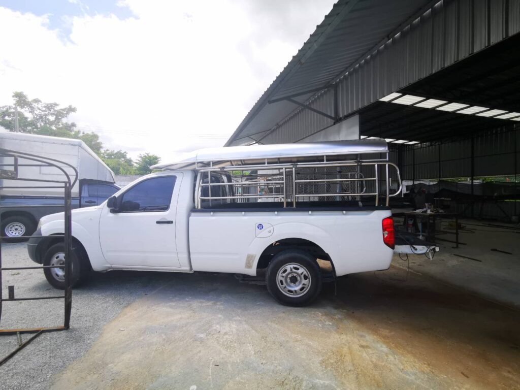 หลังคารถกระบะ หลังคาสวมคอก หลังคารถกระบะอลูมิเนียม