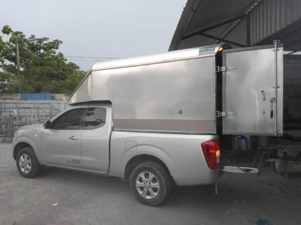 หลังคารถกระบะตู้ทึบ หลังคารถกระบะตู้แห้ง