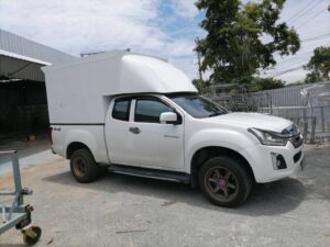 หลังคารถกระบะตู้แห้ง หลังคารถตู้ทึบ