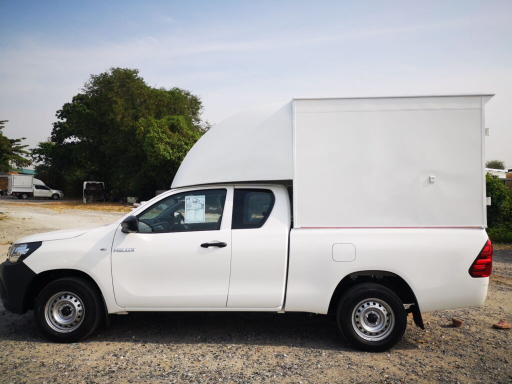 รถกระบะตู้แห้ง หลังคารถกระบะตู้ทึบ