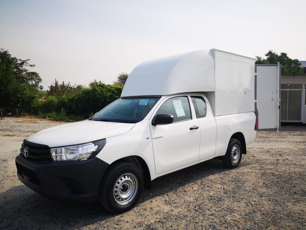 หลังคารถกระบะตู้แห้ง หลังคารถกระบะตู้ทึบ