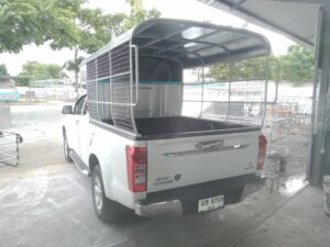 หลังคารถแบบโล่ง หลังคารถกระบะอลูมิเนียม