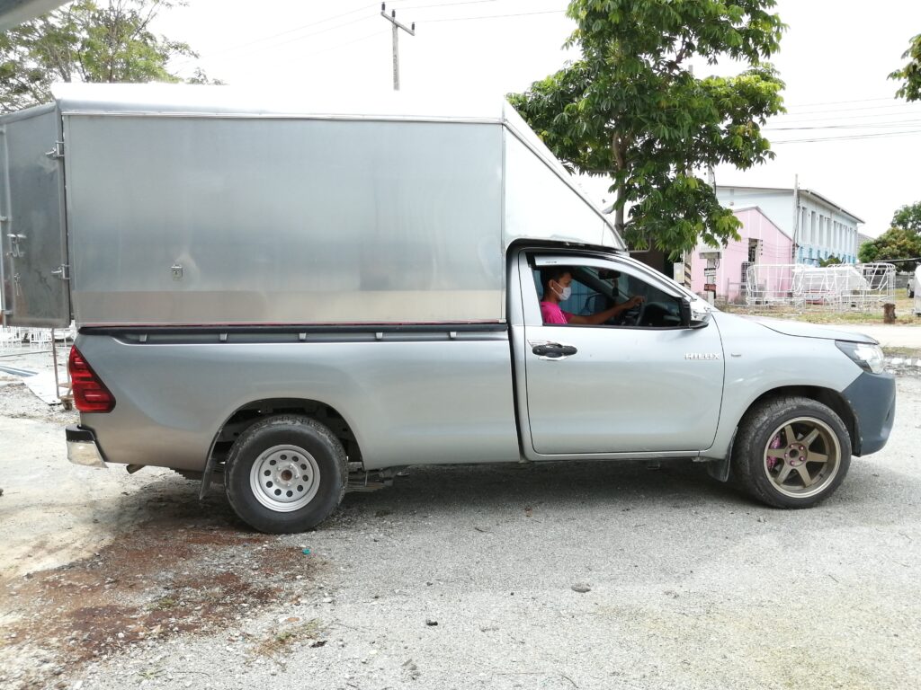 หลังคารถตู้ทึบ หลังคารถกระบะ ตู้ทึบอลูมิเนียม