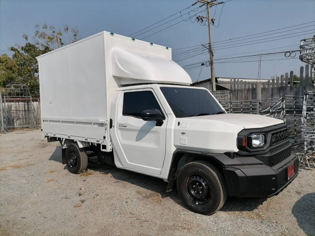 ตู้ทึบ hilux champ ตู้คาร์โก้ตู้ cargo box ตู้แห้งรถกระบะ