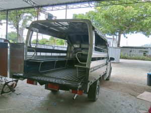 หลังคาสองแถวทรงเตี้ย หลังคารถกระบะทรงเตี้ย หลังคาสองแถวคูเป้ รถสองแถวทรงเตี้ย